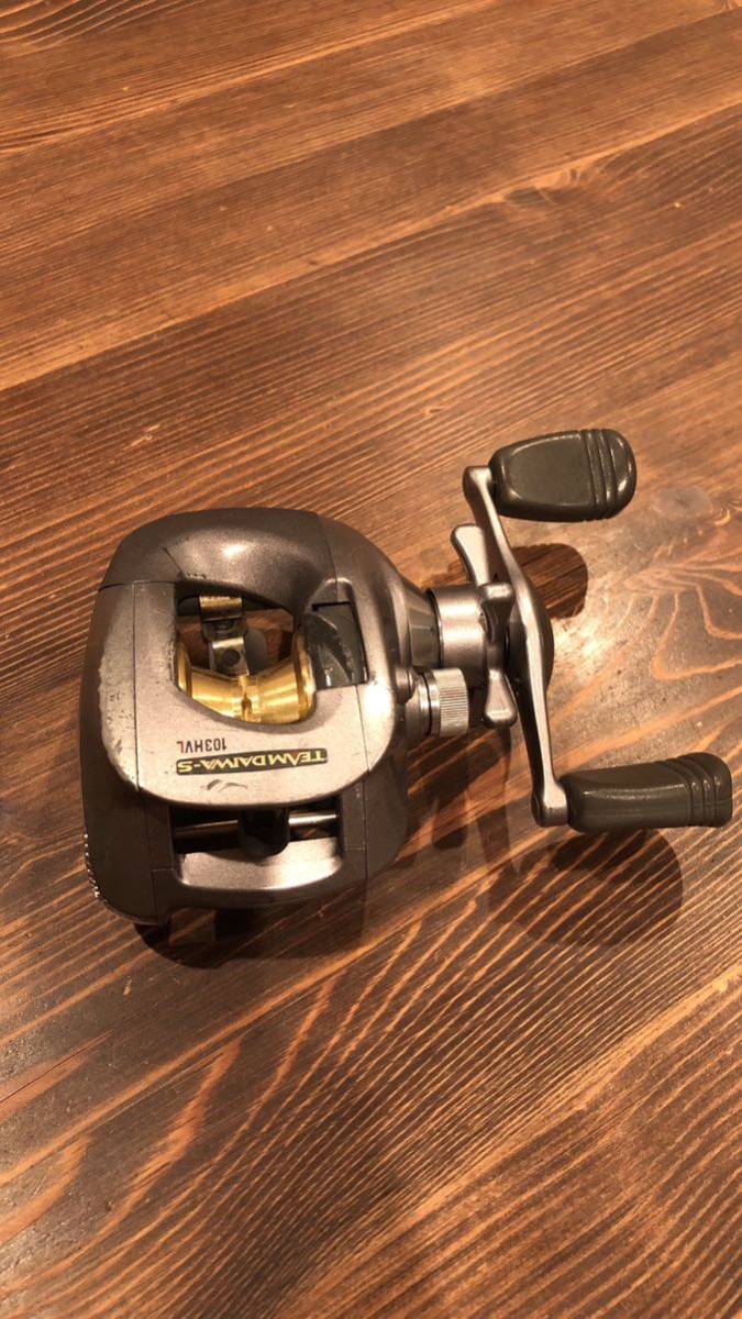 チームダイワ　TD-S 103HVL ベイトリール DAIWA ダイワ 左ハンドル_画像2