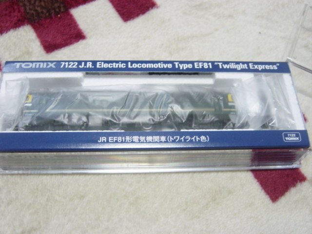 トミックス単品　7122　JR　EF81 形 電気機関車「トワイライト色」（税込）税０　　　　　　5400_画像2