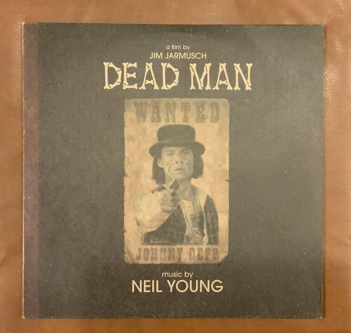 珍品2LP ニール・ヤング Neil Young Dead Man デッドマン 米オリジナル盤 ジム・ジャームッシュ　Jim Jarmusch Johnny Depp_画像1