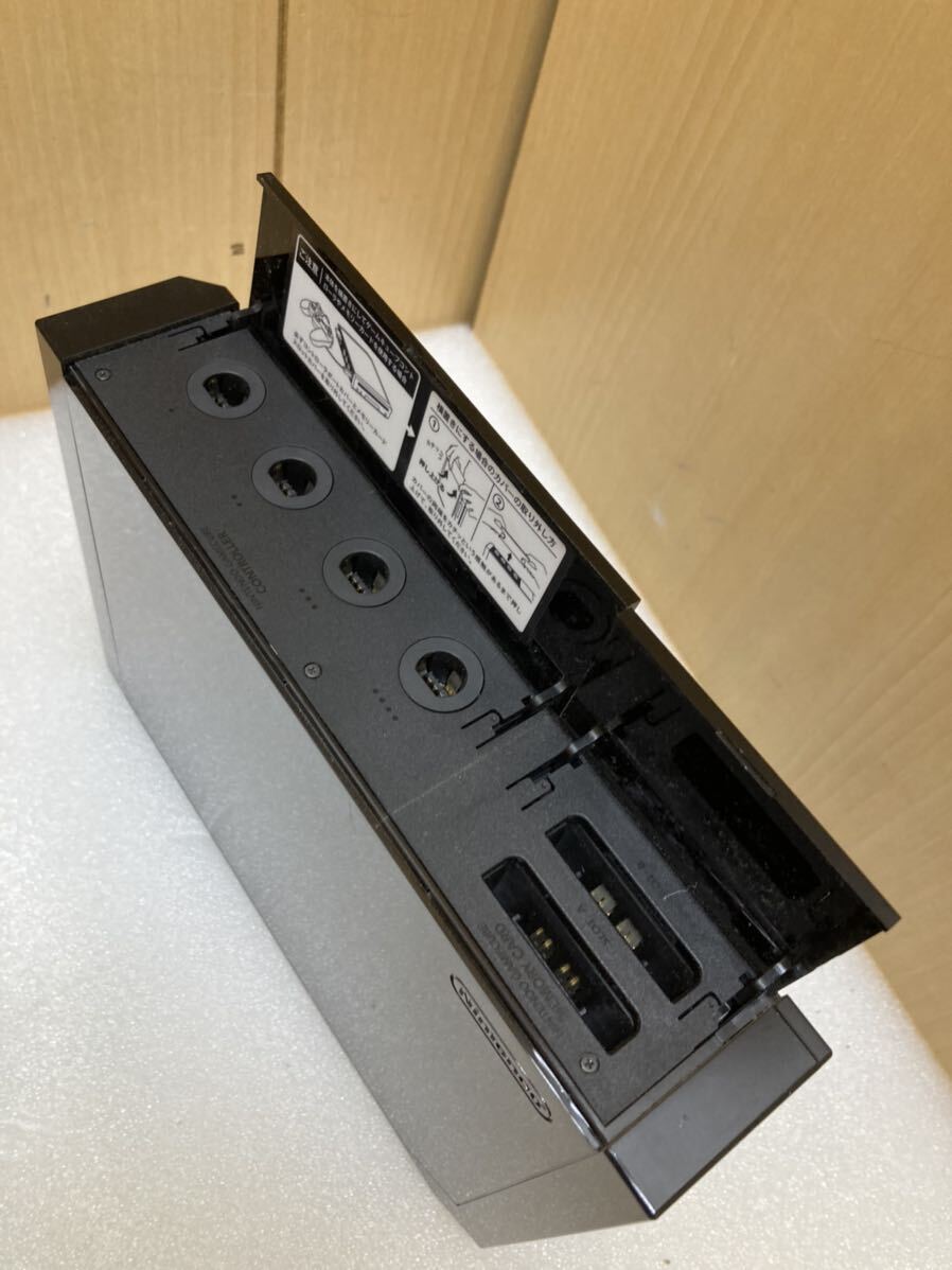 HY0374 任天堂 Nintendo ニンテンドー Wii 黒 RVL-001 箱付き 通電確認済 現状品 0318の画像7