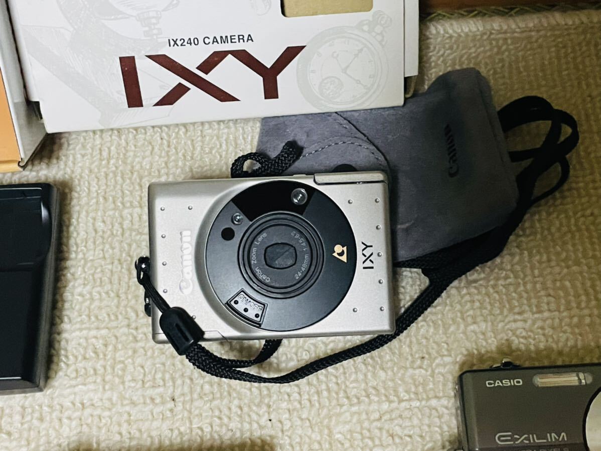 Canon CASIO 富士フィルム デジタルカメラ 5台まとめ出品　デジカメ _画像3