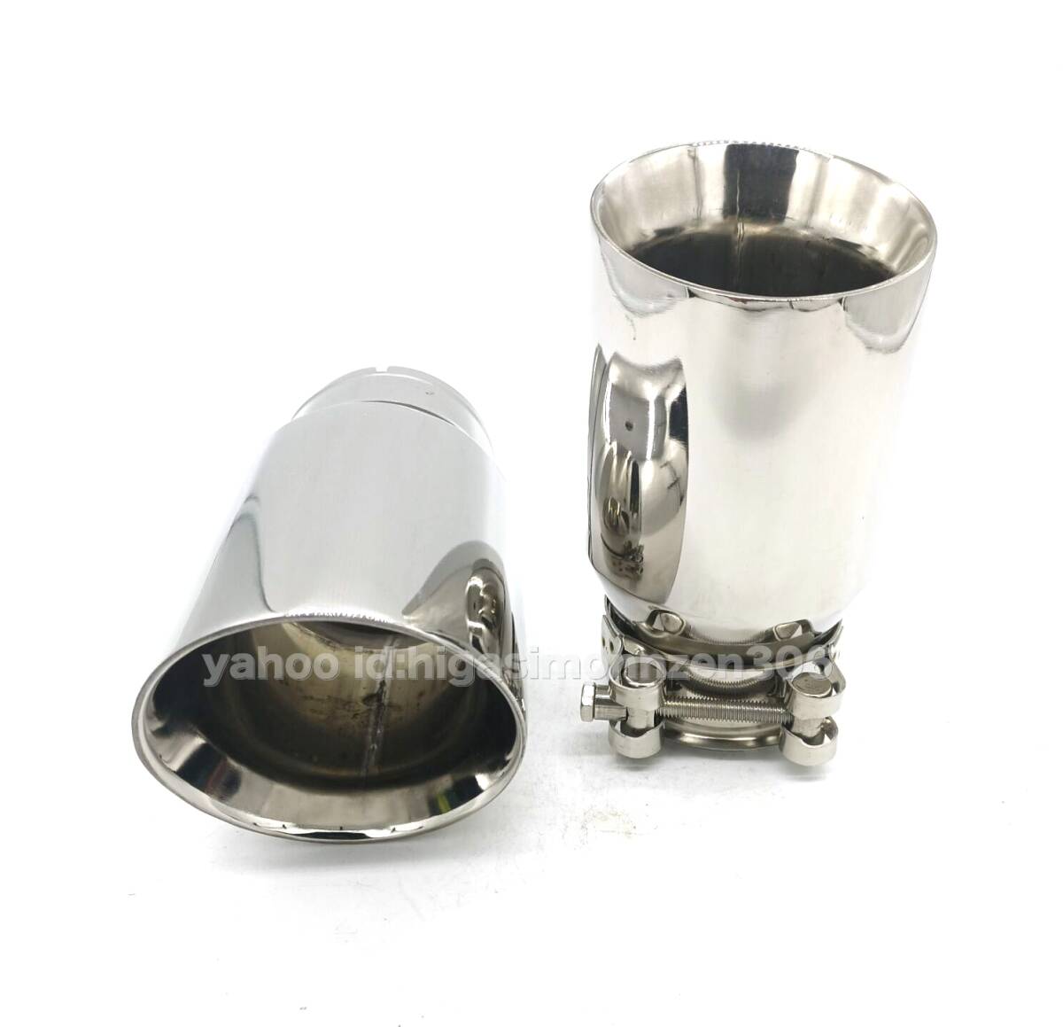 AKRAPOVIC manner 304 standard made of stainless steel muffler cutter 2 piece exit outer diameter 76. installation inside diameter designation possibility 