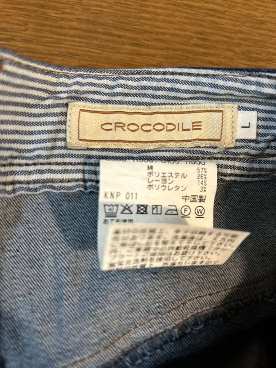 crocodileクロコダイルのデニムパンツ新品L_画像3