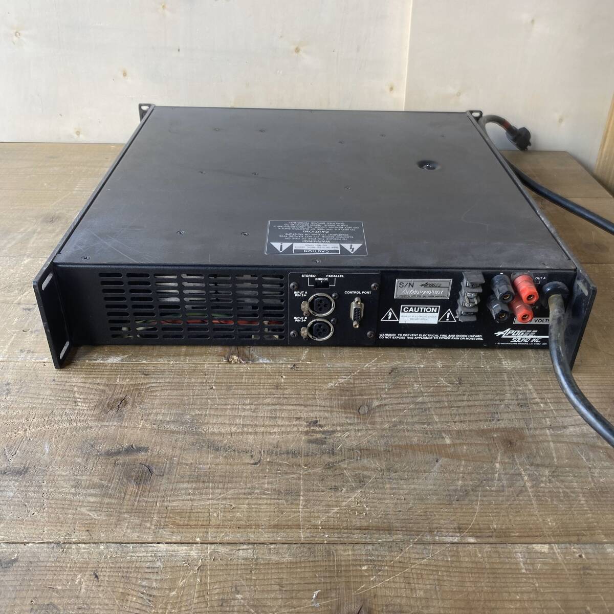 Ra393 APOGEE SA-600 power amplifier secondhand goods 