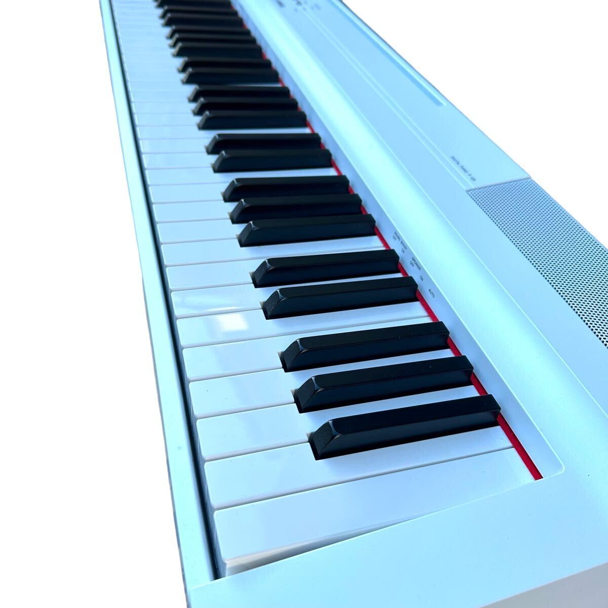 電子ピアノ ヤマハ YAMAHA 88鍵盤 ヤマハ Pシリーズ ホワイト P-125 WH 2021年製 ピアノ _画像6