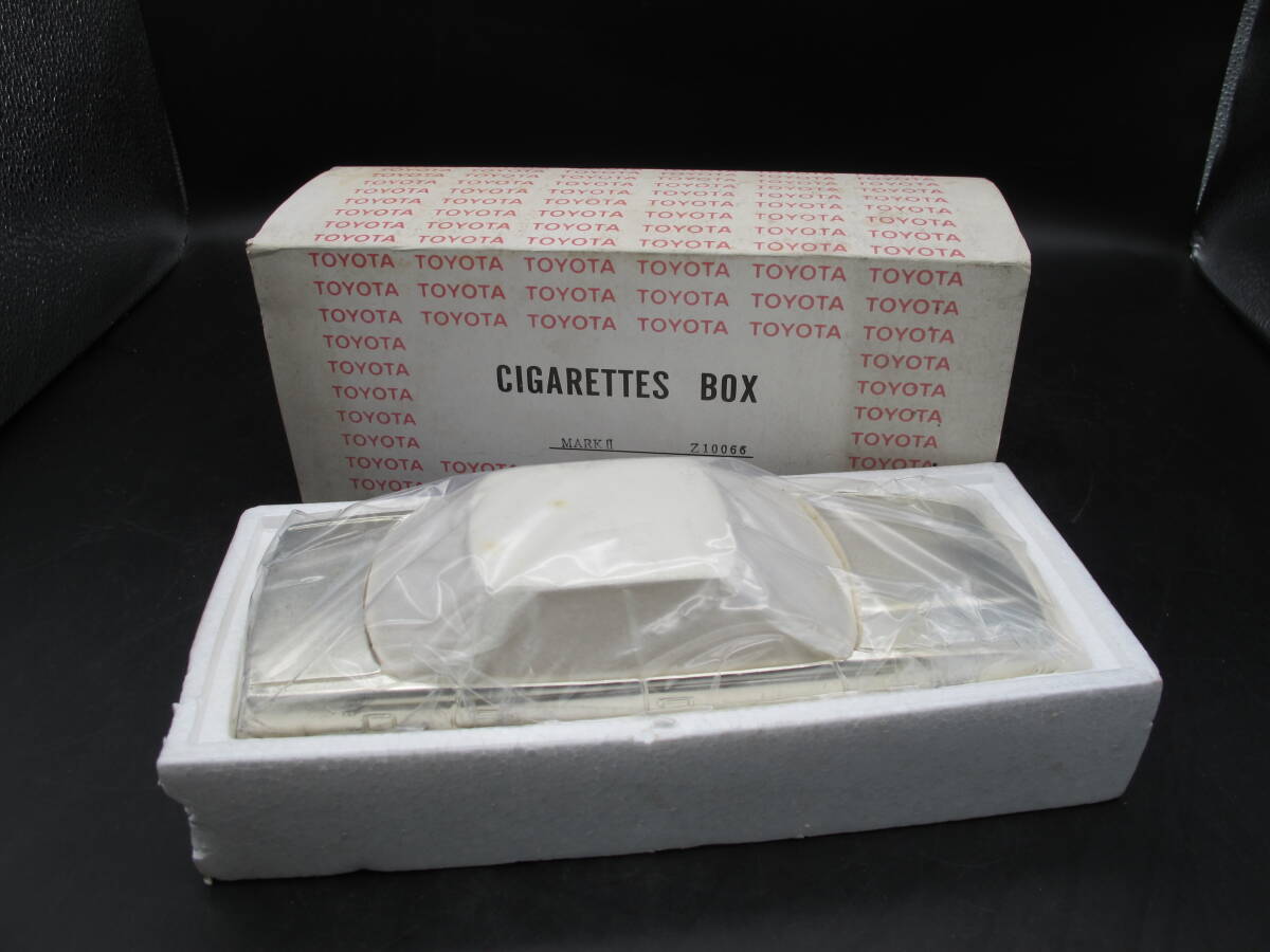 TOYOTA CIGARETTES BOX MARKⅡ Z10066  トヨタ シガレットボックス マークII 旧車 灰皿 【未使用品】の画像1