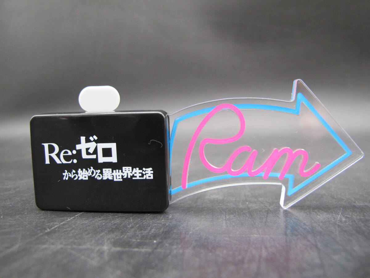 Re:ゼロから始める異世界生活 ライティングネームプレート REM/RAM/EMILIA_画像5