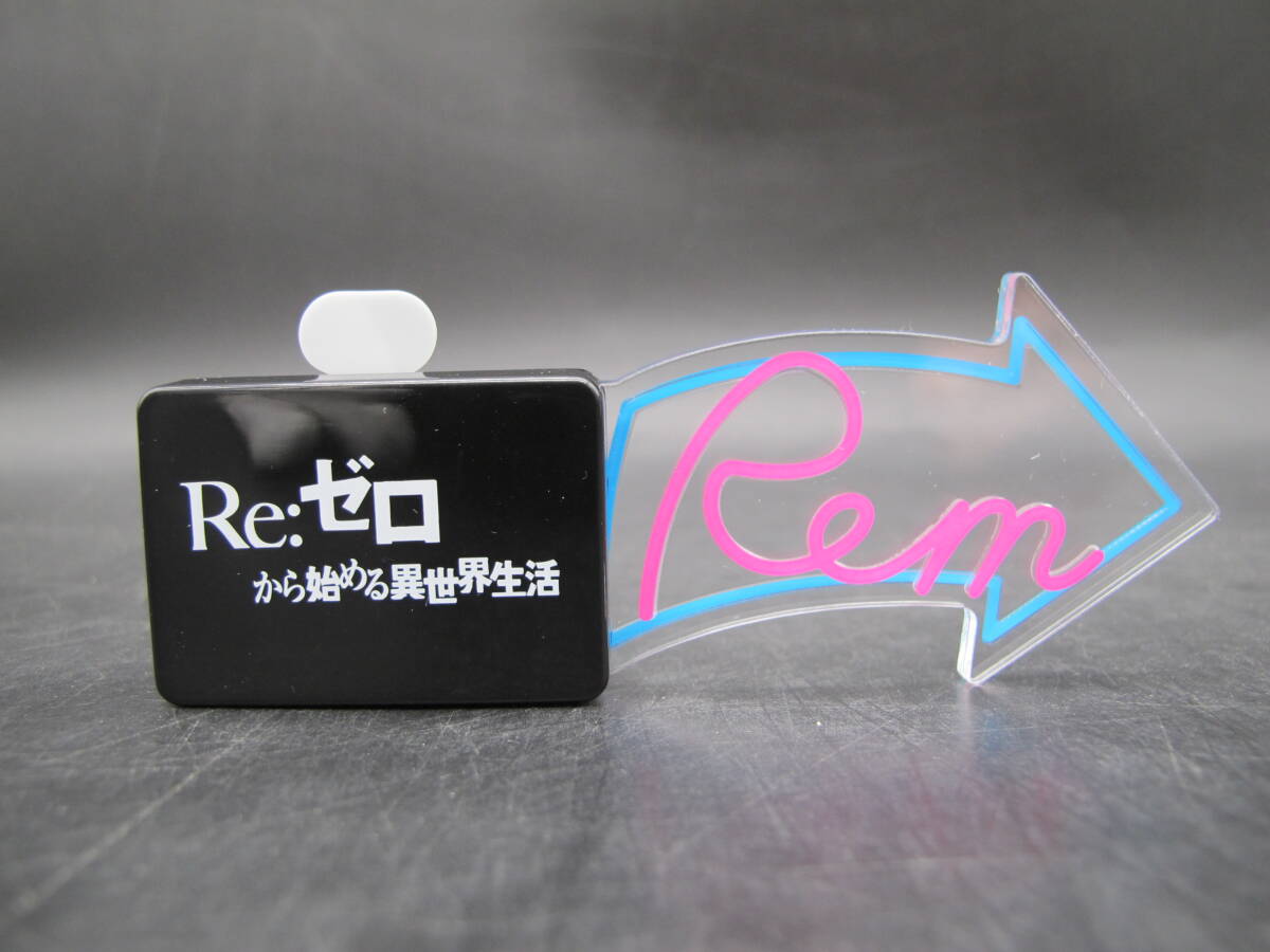 Re:ゼロから始める異世界生活 ライティングネームプレート REM/RAM/EMILIA_画像3