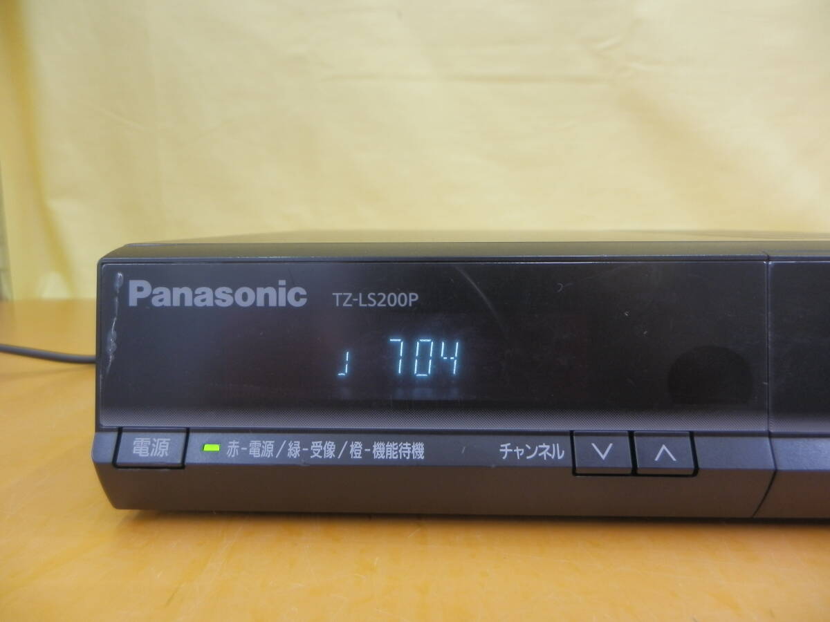 ☆3181 Panasonic CATVチューナー TZ-LS200P B-CAS・C-CAS カード付き リモコンセット 中古品_画像8