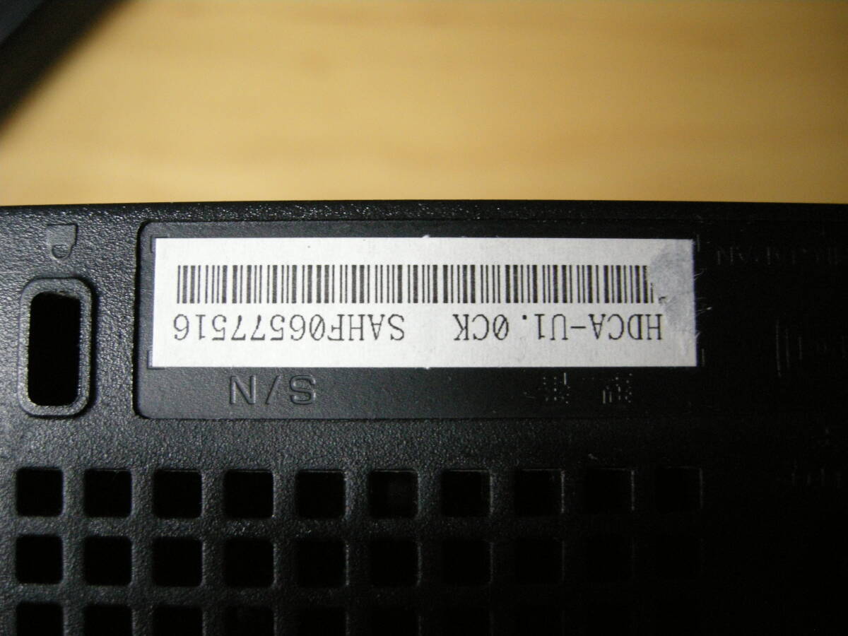 I-O DATA アイ・オー・デー器 USB 2.0/1.1 外付ハードディスク 1.0TB HDCA-U1.0CKC　中古動作品_画像4