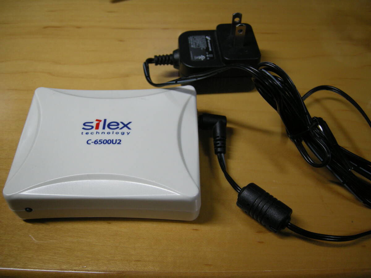 サイレックス・テクノロジー silex technology C-6500U2 キヤノンプリンタ専用USBプリントサーバ_画像1