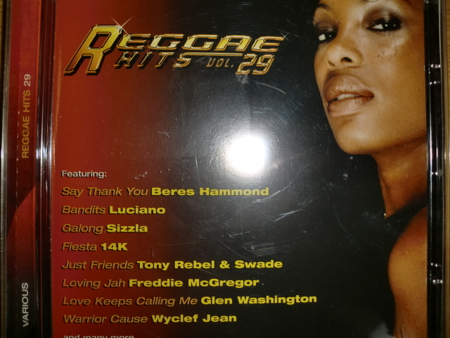 美品 Reggae Hits Vol.29 Jet Star Beres Hammond Sizzla Luciano Tony Rebel Freddie McGregor Wyclef Jean Morgan Heritage Buju Banton_画像1