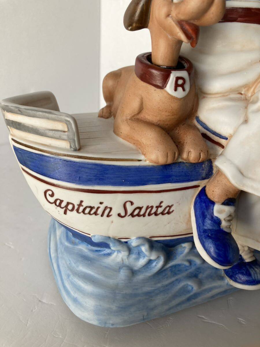 CAPTAIN SANTA キャプテンサンタ 10周年記念限定 陶器製オルゴール フィギュア オブジェ 置物 ボートハウス JMDの画像8