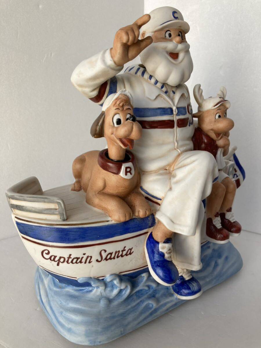 CAPTAIN SANTA キャプテンサンタ 10周年記念限定 陶器製オルゴール フィギュア オブジェ 置物 ボートハウス JMDの画像3