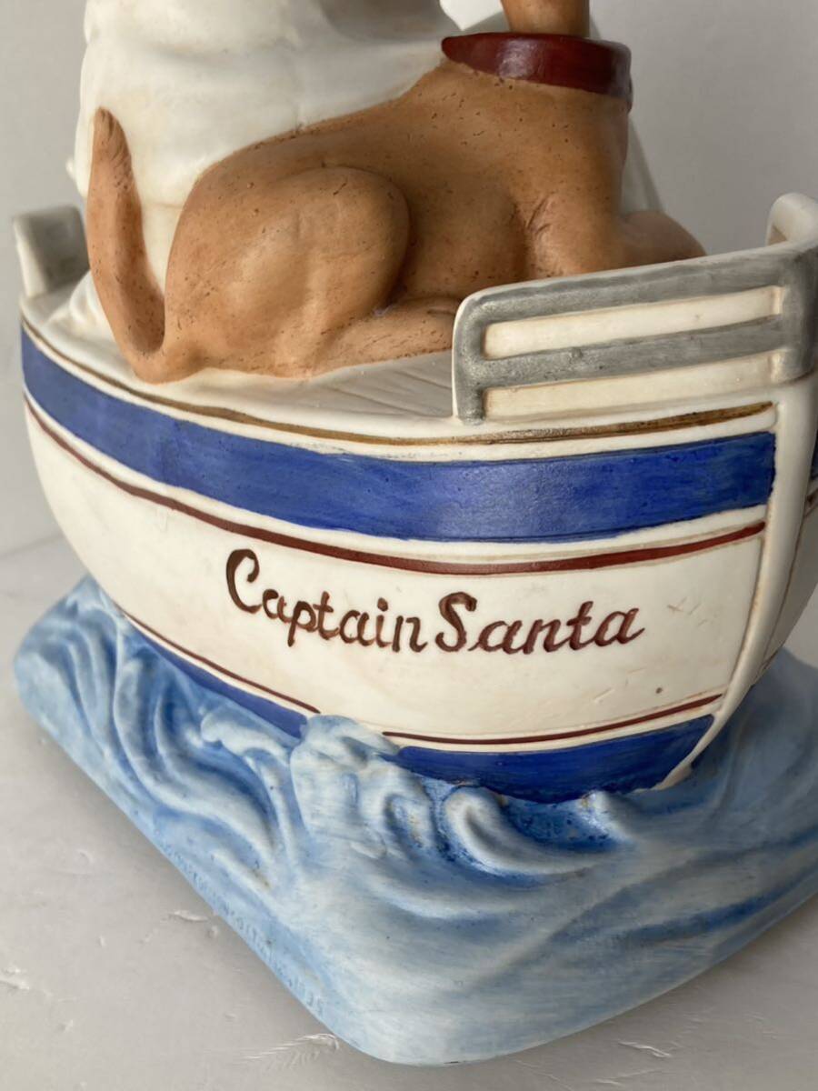 CAPTAIN SANTA キャプテンサンタ 10周年記念限定 陶器製オルゴール フィギュア オブジェ 置物 ボートハウス JMDの画像6