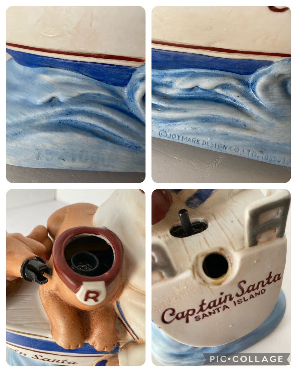 CAPTAIN SANTA キャプテンサンタ 10周年記念限定 陶器製オルゴール フィギュア オブジェ 置物 ボートハウス JMDの画像9
