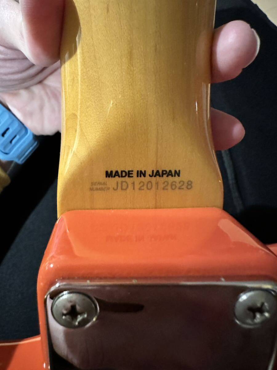 Fender Japan フェンダージャパン ストラトキャスター フェスタレッド 中古 ギグバッグ・ストラップ付き ダイナ フジゲンの画像2