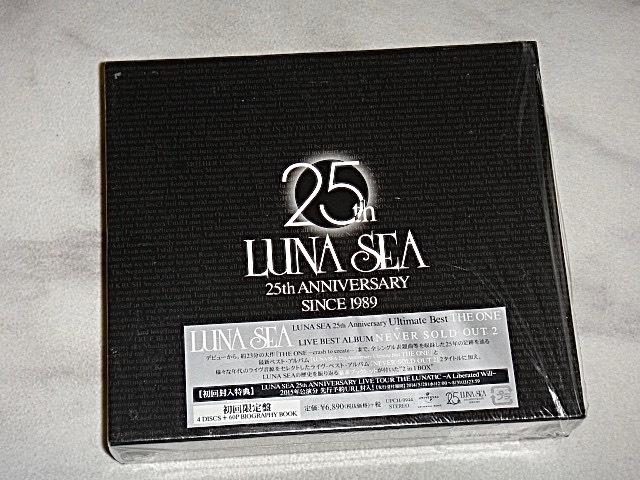 LUNA SEA/4枚組CD BOX/THE ONE +NEVER SOLD OUT 2/BEST/ベスト/INORAN/SUGIZO/J/河村隆一/真也/LUNASEA/CD_画像1