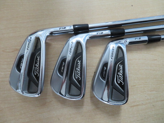 中古 TITLEIST タイトリスト 712 AP2 FORGED アイアン 5-PW N.S.PRO 950GH S 6本組 _画像2