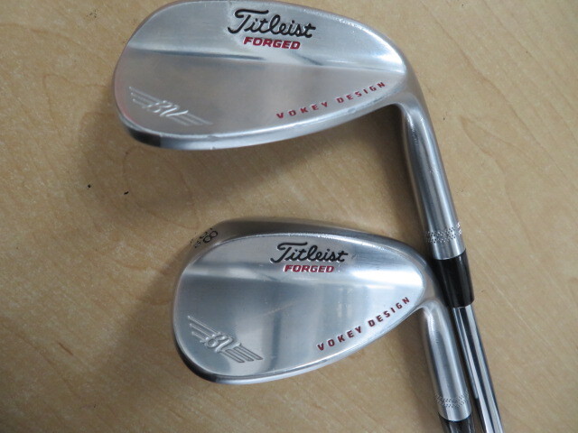 中古 TITLEIST タイトリスト 2011 VOKEY DESIGN FORGED WEDGES 52-08 58-10 N.S.PRO 950GH S 2本組_画像1