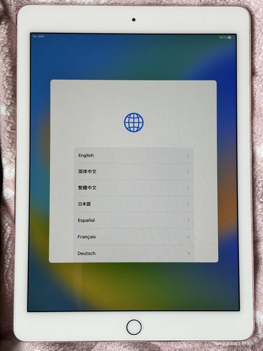 iPad Pro 9.7インチ SIMフリー 32GB ピンク　第１世代_画像2
