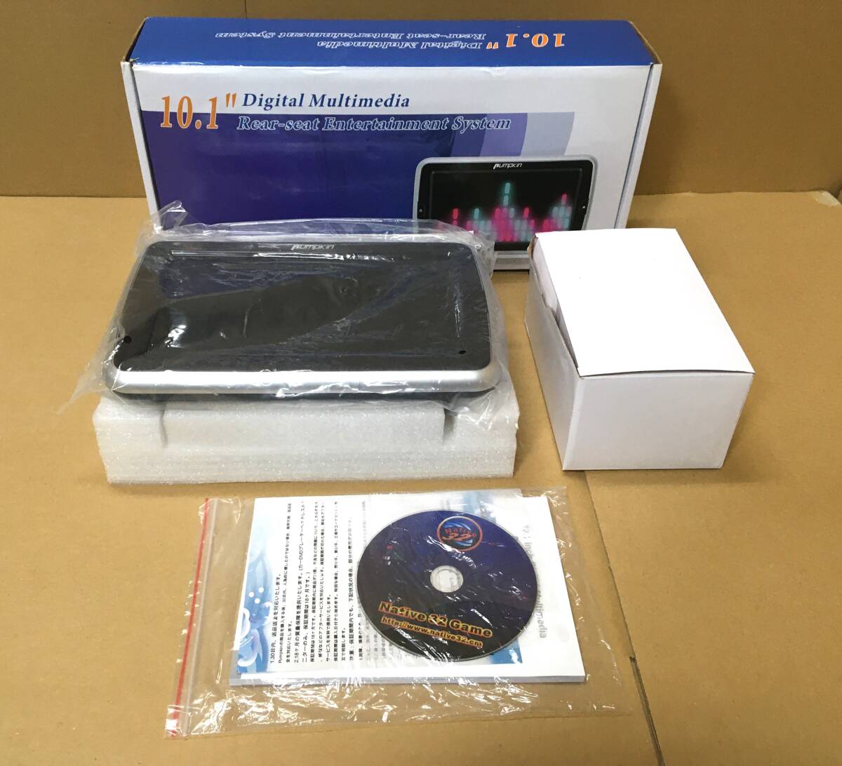 未使用　新品　Pumpkin　パンプキン　10.1 Inch Digital Multimedia Rear-seat DVD Player 　CH06-10001B_画像1