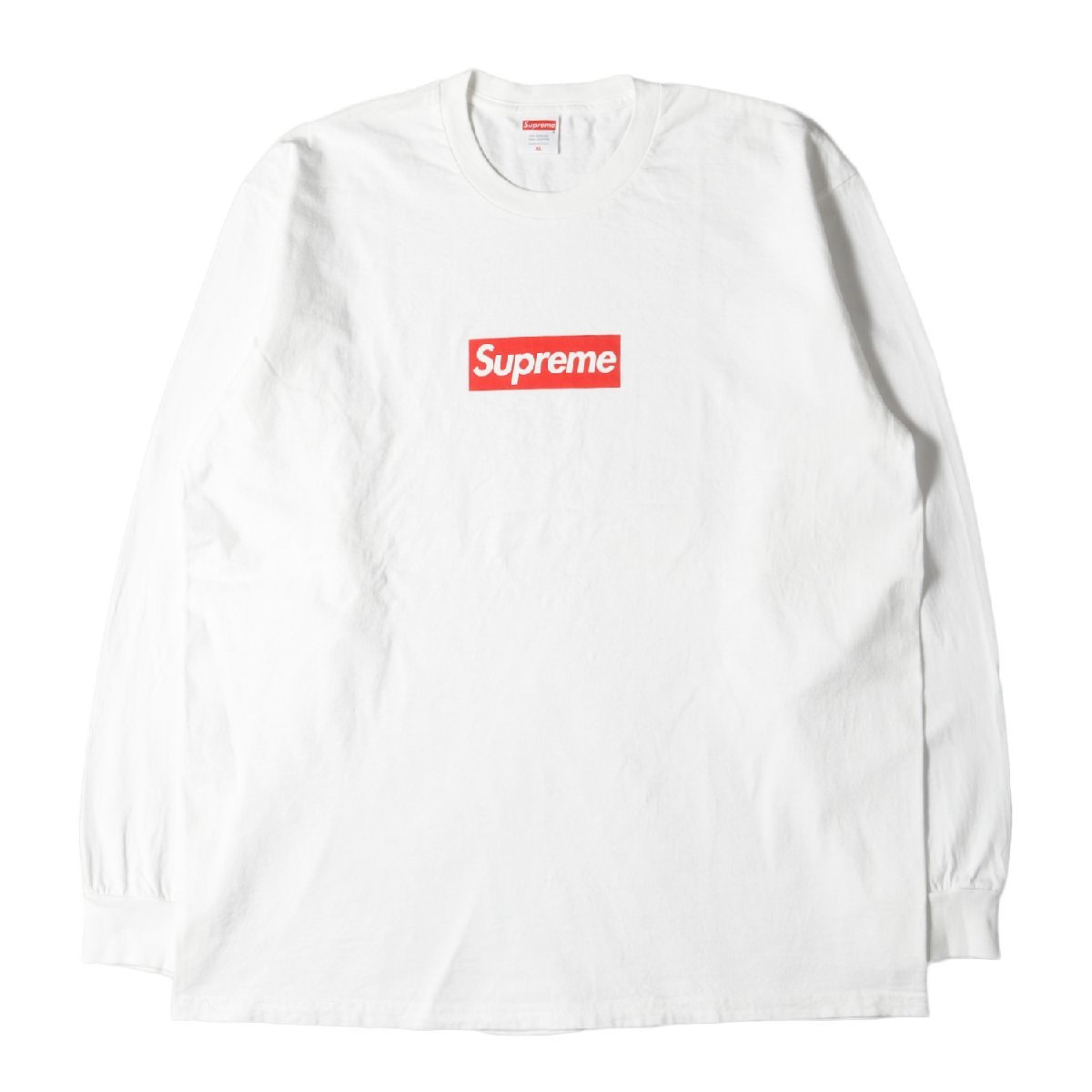 Supreme シュプリーム Tシャツ サイズ:XL 20AW ボックスロゴ ロングスリーブTシャツ Box Logo L/S Tee ホワイト 白 トップス カットソー