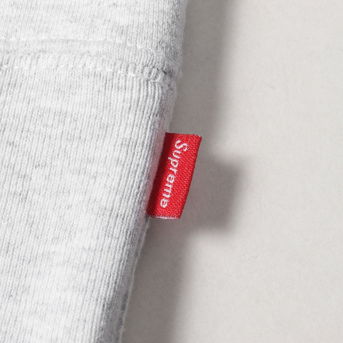 Supreme シュプリーム サイズ:L 19AW スモールボックスロゴ クルーネック スウェットシャツ Small Box Crewneck アッシュグレー_画像5