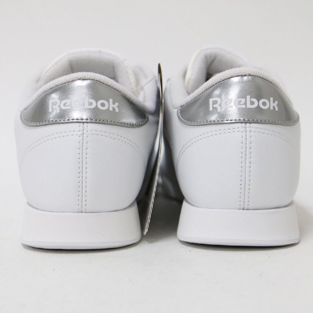 新品 Reebok リーボック CLASSIC クラシック スニーカー 白 25.5cm ローカット レースアップ PRINCESS プリンセス シューズ 靴 フラット_画像3