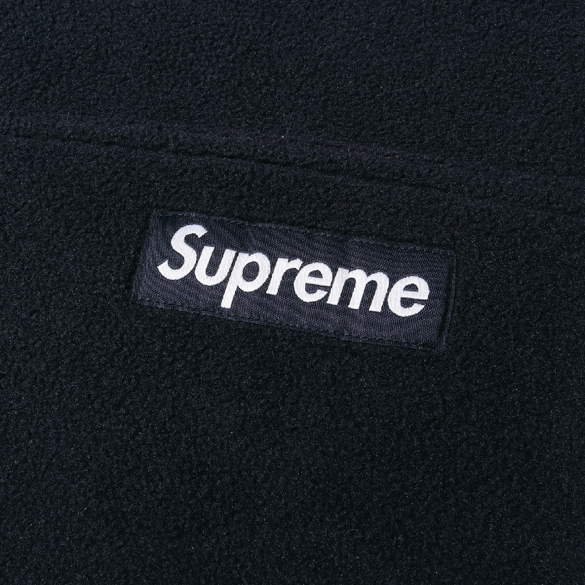 Supreme シュプリーム パーカー サイズ:L 21AW ボックスロゴ ポーラテック フリースパーカー Polartec Hooded Sweatshirt ネイビー_画像4