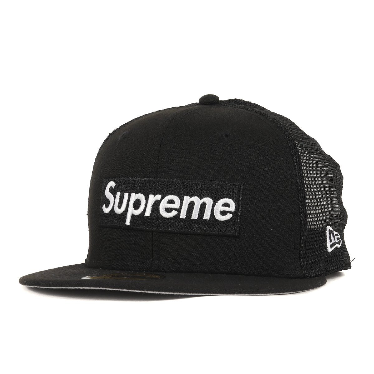 Supreme シュプリーム キャップ サイズ:7 1/2(59.6cm) 23SS NEW ERA ボックスロゴ ベースボール メッシュキャップ Box Logo Mesh Back_画像1