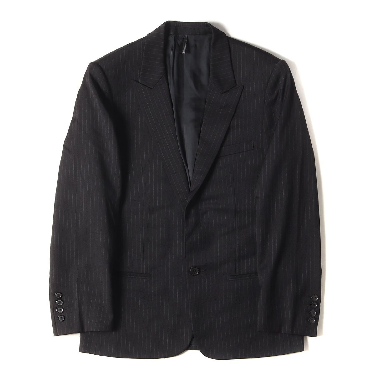 Dior HOMME ディオールオム サイズ:46 05AW テーラードジャケット スラックス セットアップ スーツ エディスリマン ブラック イタリア製_画像2