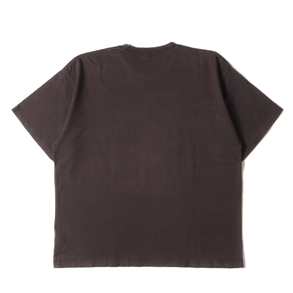NIKE / vintage ナイキ ヴィンテージ Tシャツ サイズ:L 90s テニスコート グラフィック クルーネック 半袖Tシャツ ブラウン 90年代 古着の画像2