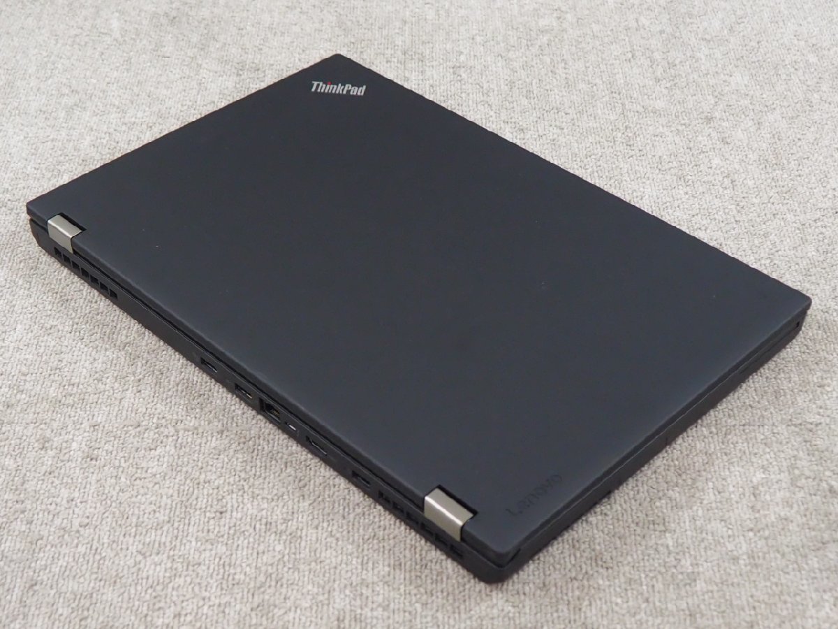 [098] ☆ Win11認証済 ☆ Lenovo ThinkPad P50　Core i7-6820HQ 2.70GHz/8GB/SSD 200GB/Quadro M1000M ☆ 15.6ワイド 1920x1080 ☆_画像5