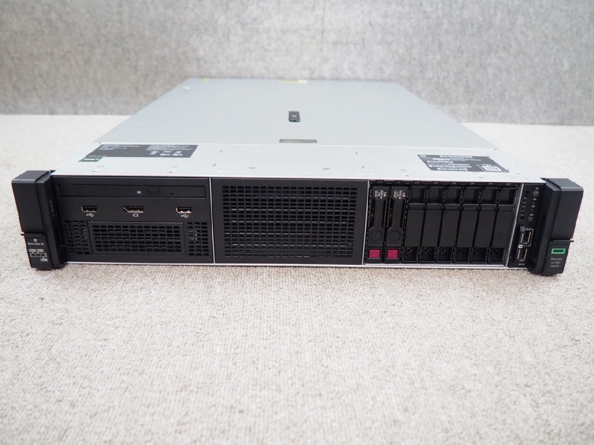 [S365] ☆ 8コア×2個！高性能サーバー ☆ hp ProLiant DL380 Gen10　8C Xeon Silver 4108 1.80GHz×2/64GB/1TB×2/RAID (P408i-a) ☆_画像2