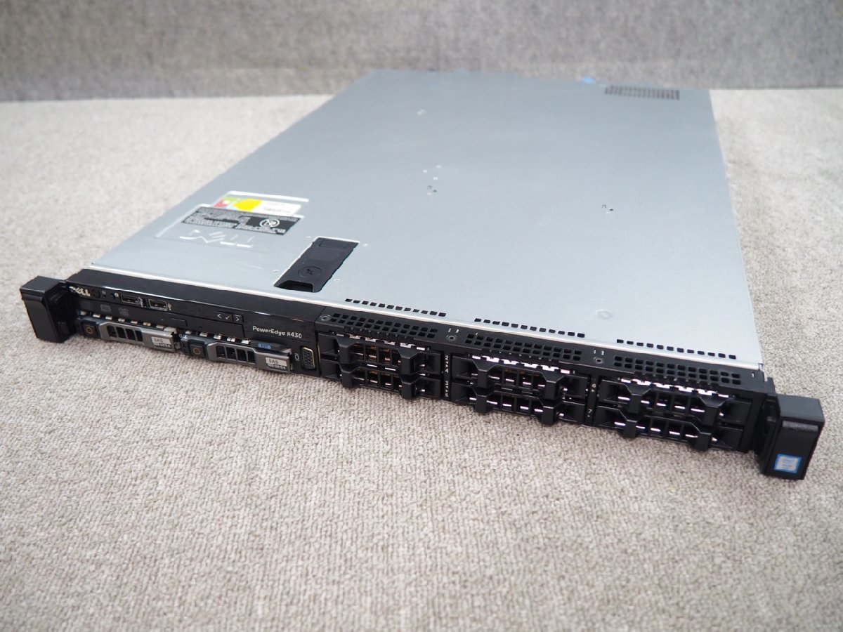 [S387] ☆ 12コア×2個 高性能サーバー ☆ DELL PowerEdge R430　12C E5-2650 V4　2.20GHz×2/128GB/600GB×2/RAID (H330 Mini) ☆_画像1