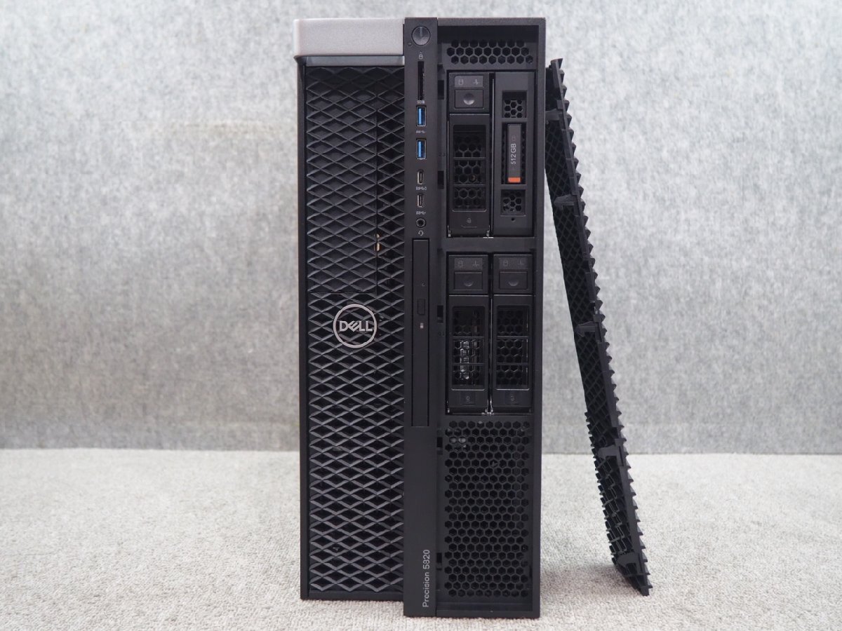 【 1円スタート！】[138] ☆ Win11認証済 ☆ DELL Precision 5820　QC Xeon W-2123 3.60GHz/64GB/SSD 512GB＋SATA 1TB/NVIDIA NVS 315 ☆_画像2