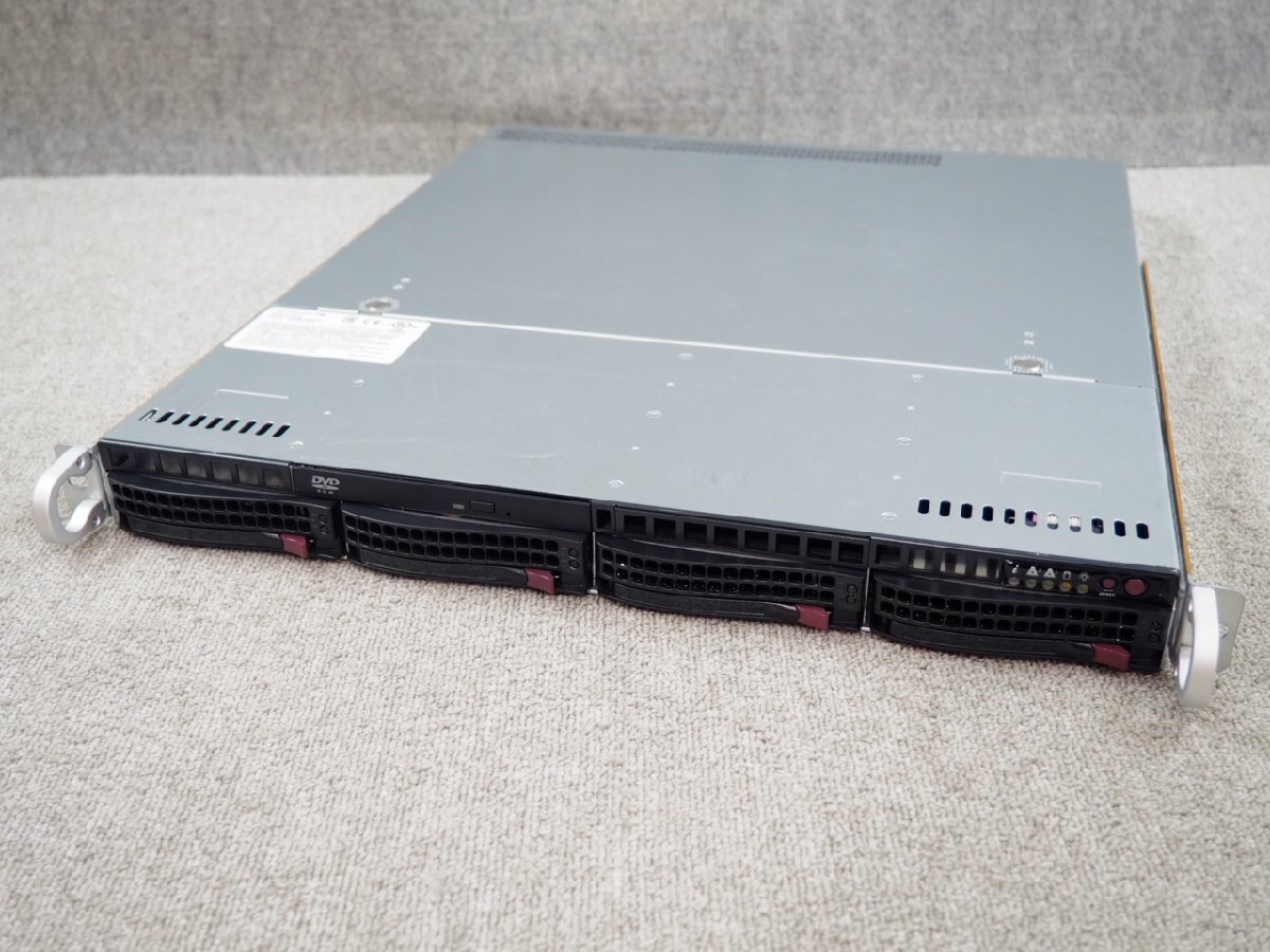 [S392] ☆ SUPERMICRO マザーボード X10DRL-i ☆ 10C Xeon E5-2630 V4 2.20GHz×2/32GB/300GB×2 ☆_画像1