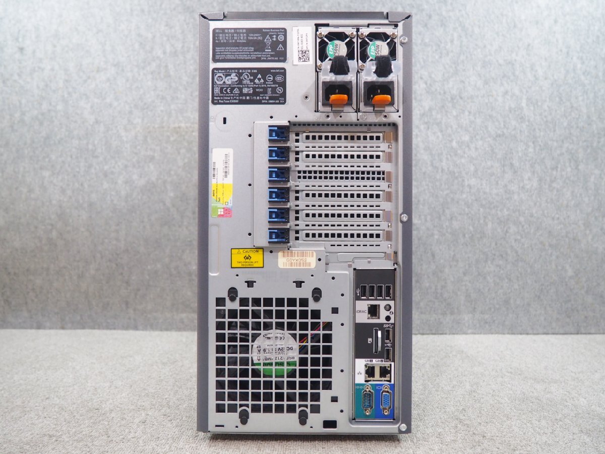 [S390] ☆ WindowsServer2012R2認証済 ☆ DELL PowerEdge T430　6C Xeon E5-2643 v3 3.40GHz×1/32GB/2TB×2/RAID (H330) ☆_画像3