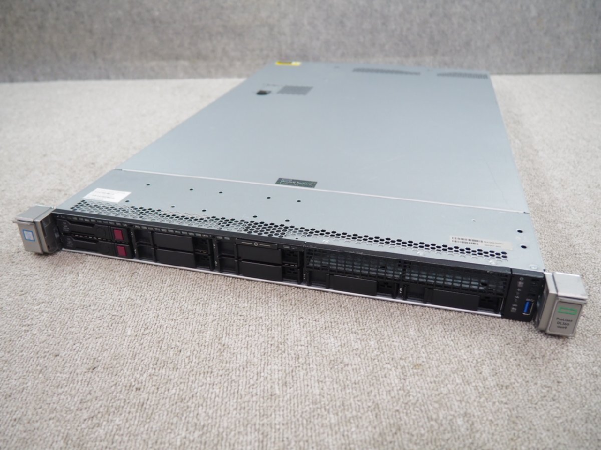 [S396] ☆ 12コア×2個！高性能サーバー ☆ hp ProLiant DL360 Gen9　12C Xeon E5-2690 v3 2.60GHz×2/64GB/450GB×2/RAID (P440ar) ☆_画像1