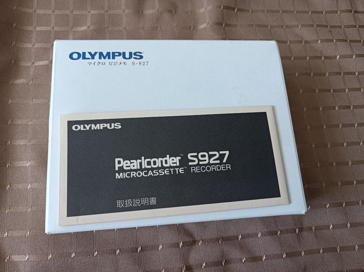 オリンパス　カセットレコーダー　S927　未使用　長期保管_画像1