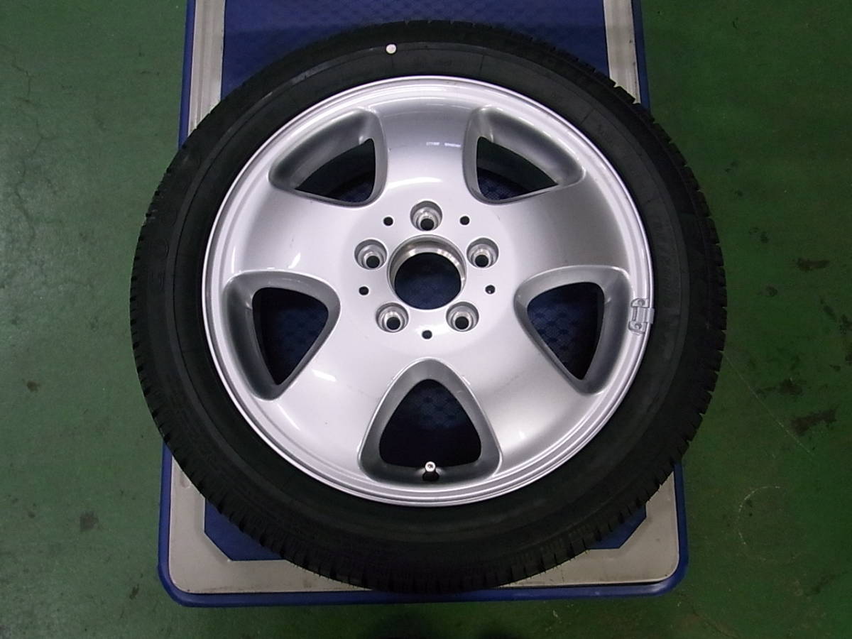 MB263. ベンツ Aクラス [W168 A190 99Y]　純正タイヤ・ホイール 195/50R16　[A1684011102]　スペア使用x1本_画像1