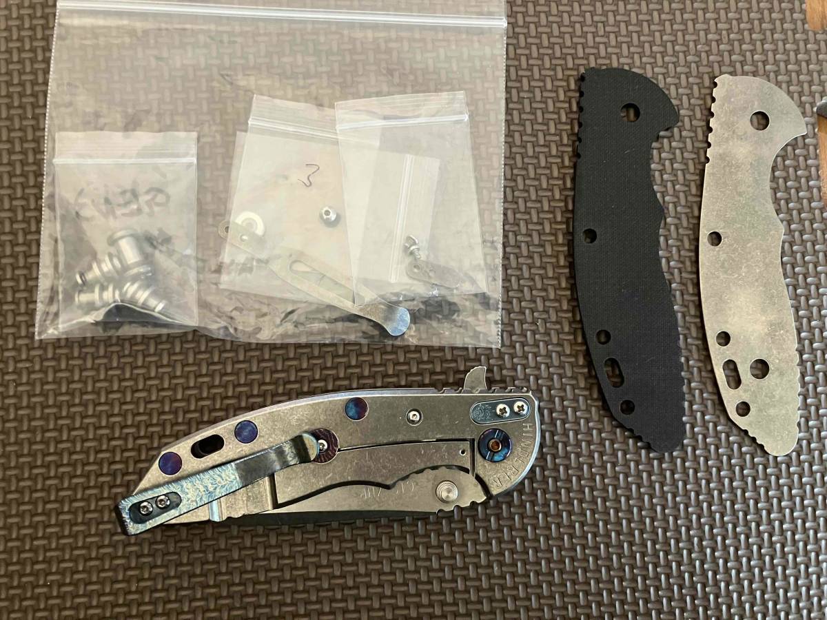 RICK HINDERER リック　ヒンダラー　第3世代　GEN3　CTS-XHP　カスタム　XM-18　３．５　ナイフ　フォールディング　_画像2