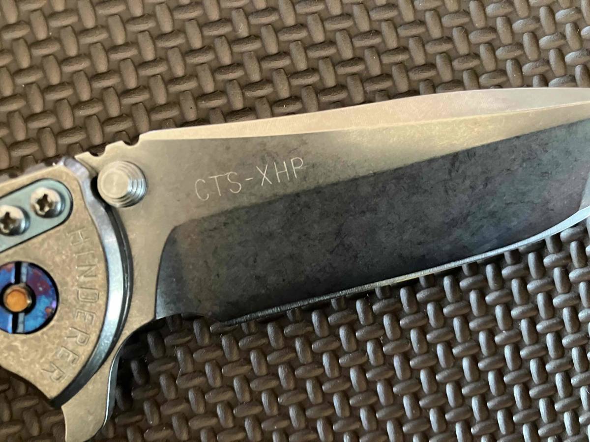 RICK HINDERER リック　ヒンダラー　第3世代　GEN3　CTS-XHP　カスタム　XM-18　３．５　ナイフ　フォールディング　_画像5