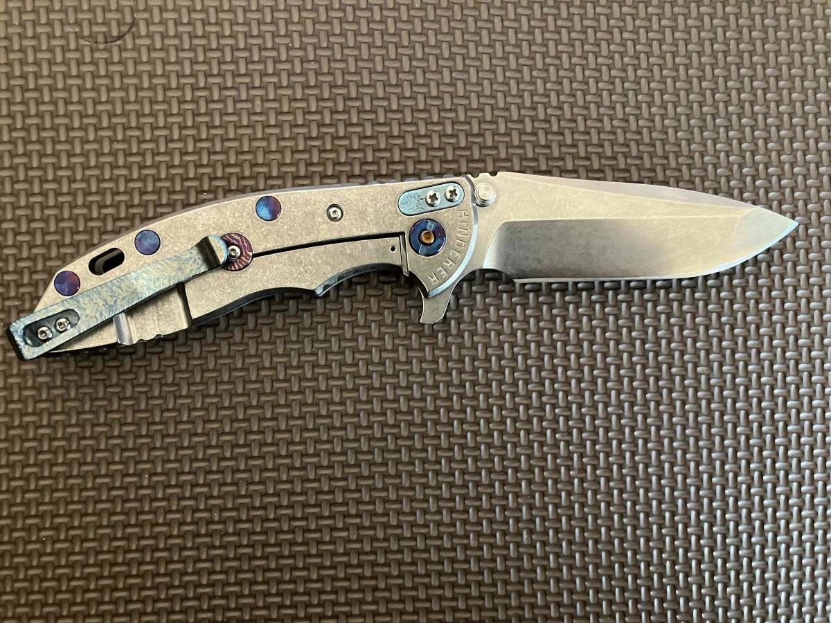 RICK HINDERER リック　ヒンダラー　第3世代　GEN3　CTS-XHP　カスタム　XM-18　３．５　ナイフ　フォールディング　_画像4