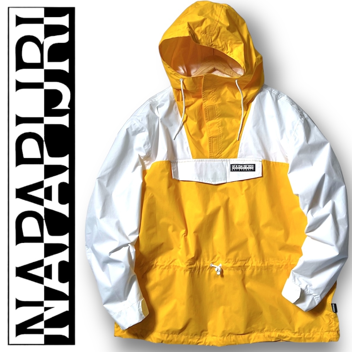 新品 NAPAPIJRI ナパピリ 定価3.1万 撥水 防風 ルーズフィット アノラックジャケット アノラックパーカー N0YIE8 L アウトドア ◆B3412_画像1