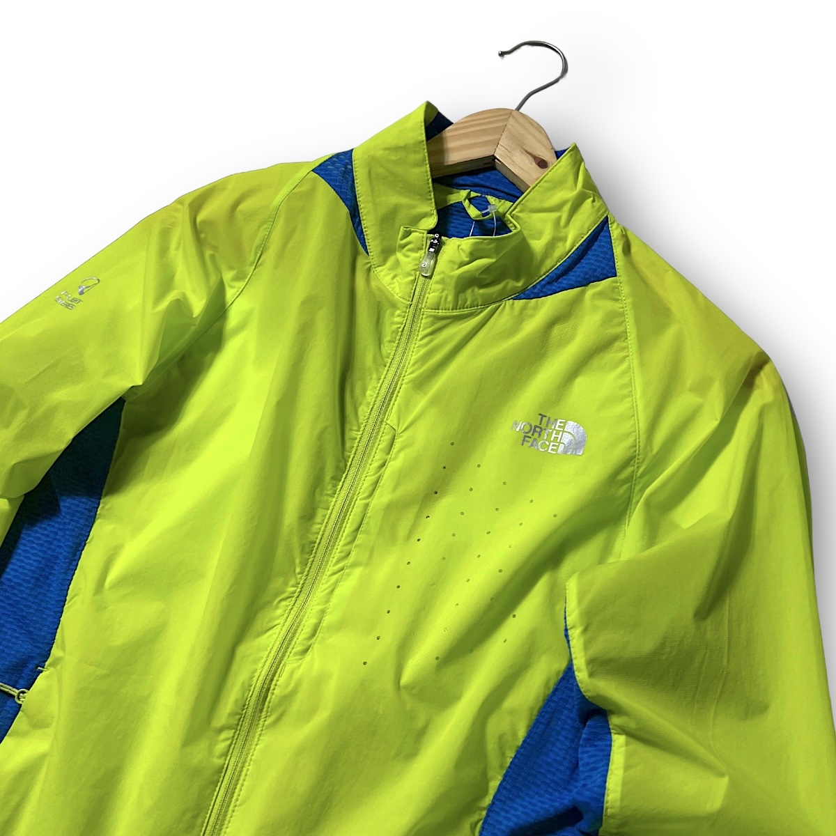 新品 THE NORTH FACE ノースフェイス FLIGHT SERIES DWR撥水 超軽量 透湿 パッカブル ライトジャケット ブルゾン アウトドア M 春夏◆B3414_画像5