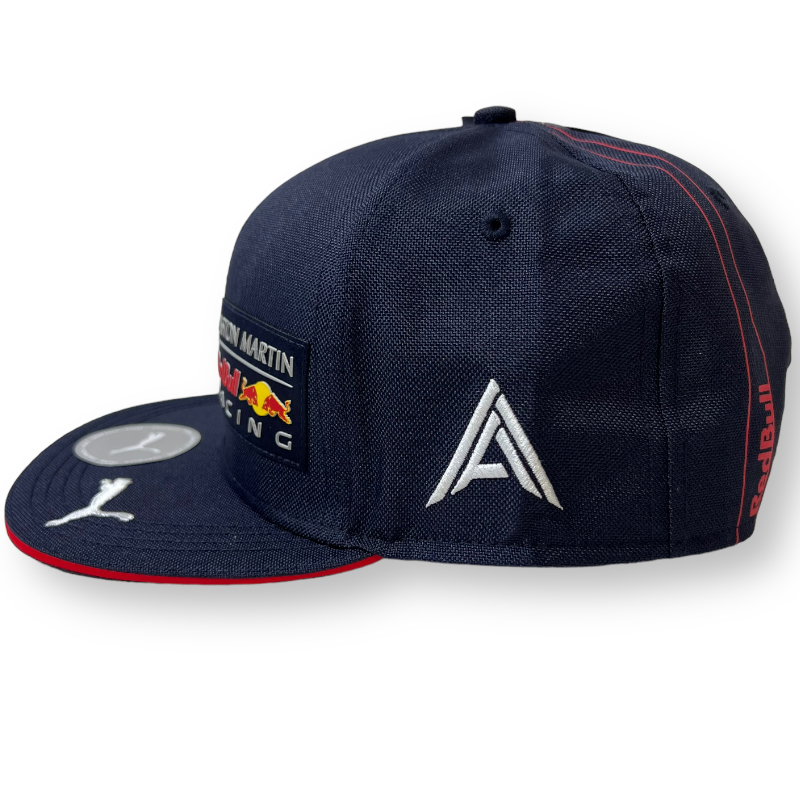 新品 PUMA プーマ Red Bull Racing レッドブル ALEX ALBON ロゴ刺繍 ベースボール キャップ 023293 メンズ 帽子 モータースポーツ◆B174f_画像2