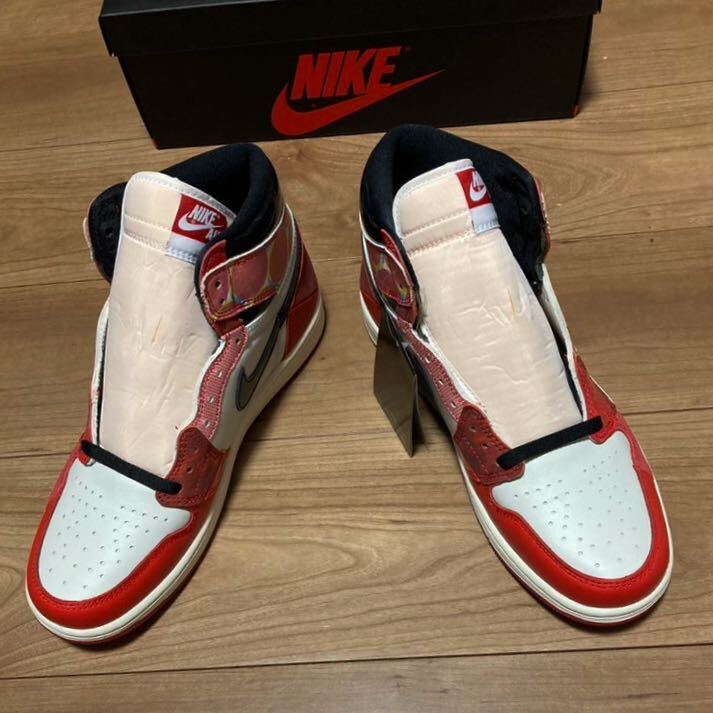 ナイキ AIR JORDAN 1 RETRO HIGH OG SP スパイダーマン　27.5センチ　未使用品_画像2