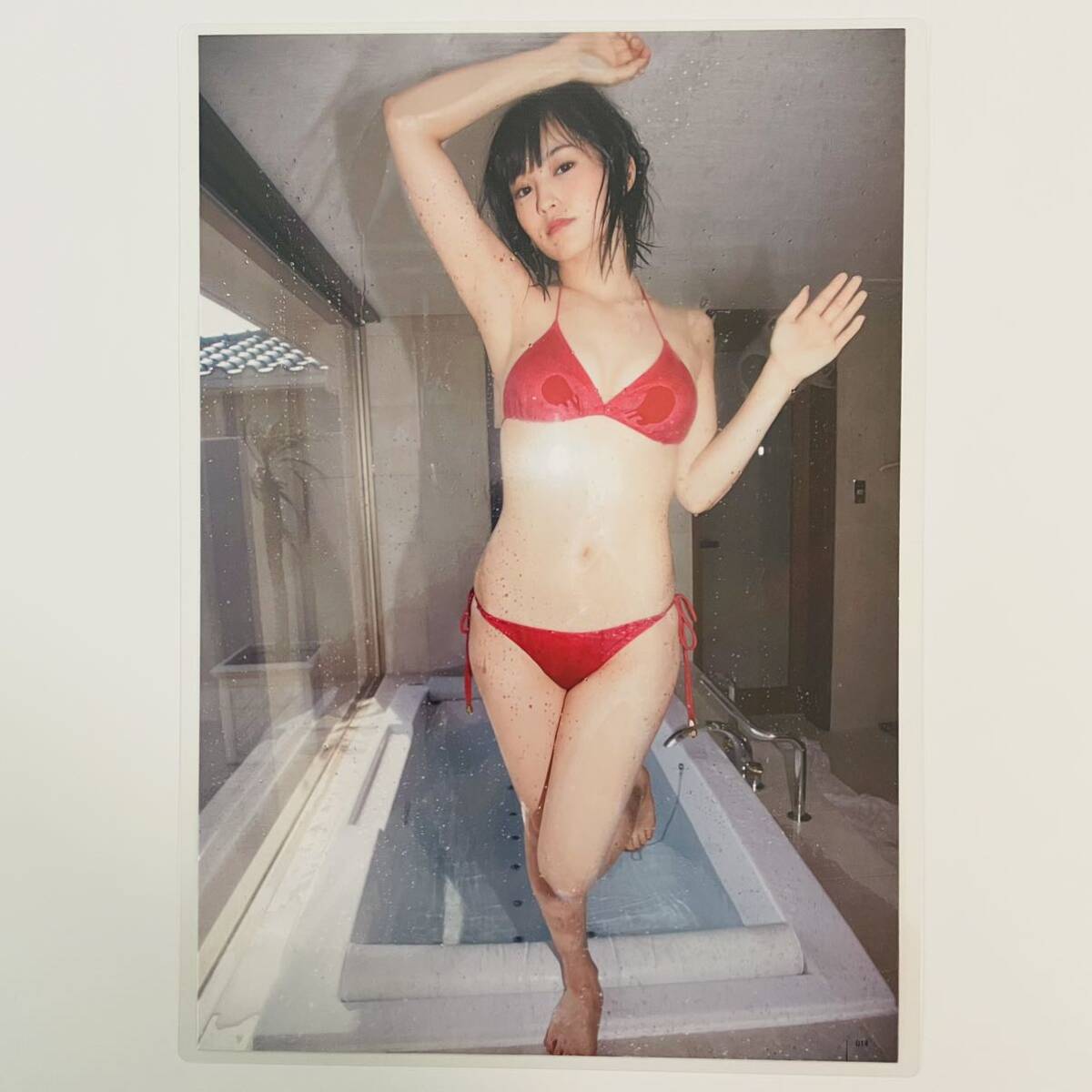 [ Yamamoto Sayaka ][ высокое качество ламинирование обработка ]100μ A4 размер размещение журнал неизвестен вырезки женщина super звезда gravure 